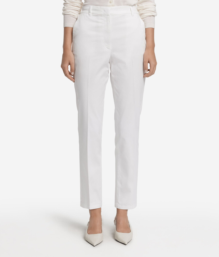 pantalones pitillo con cremallera