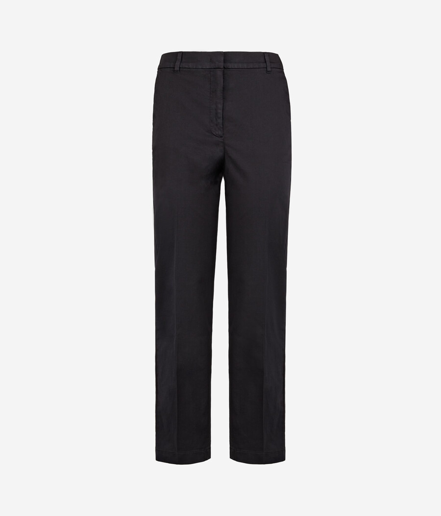 pantalones pitillo con cremallera