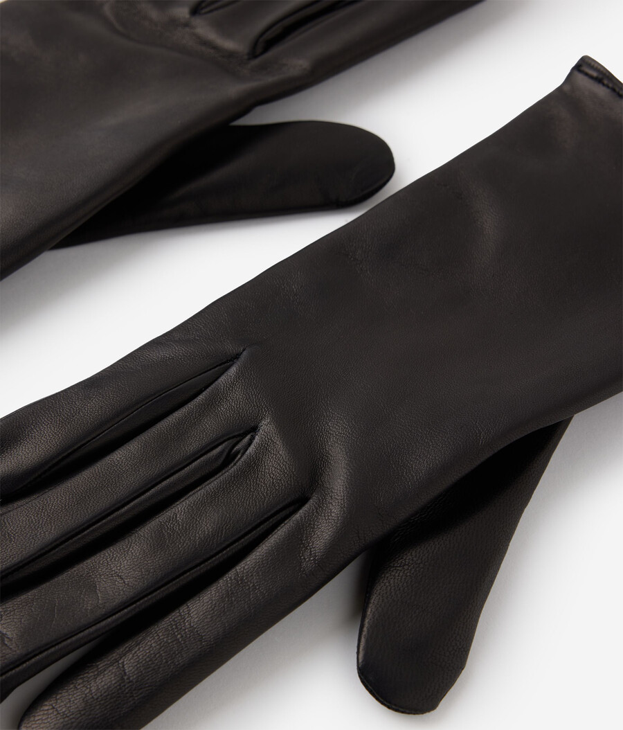 guantes de cuero