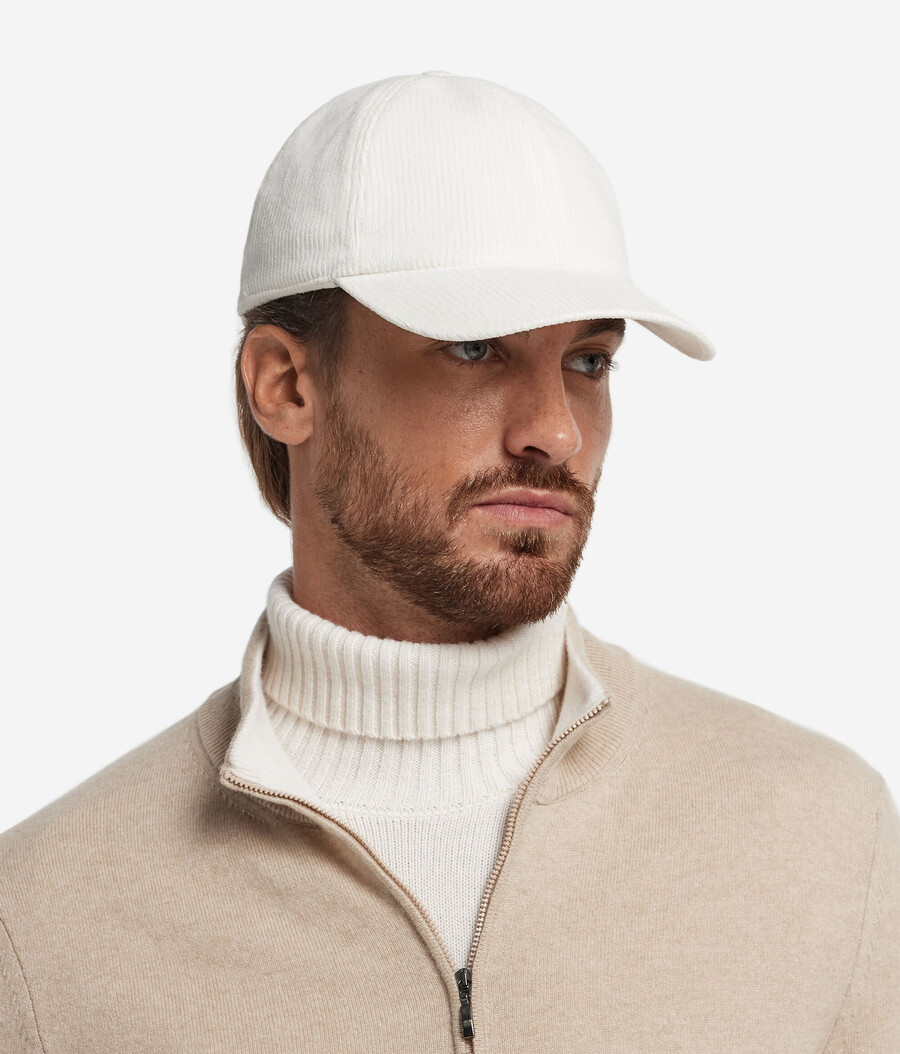 gorra de béisbol de terciopelo de algodón con forro de cachemira