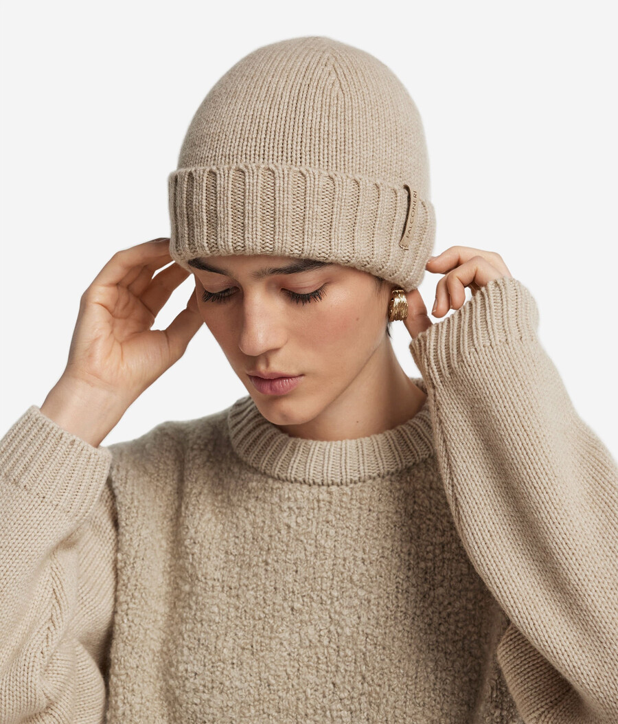 gorro de cachemira ultrasuave