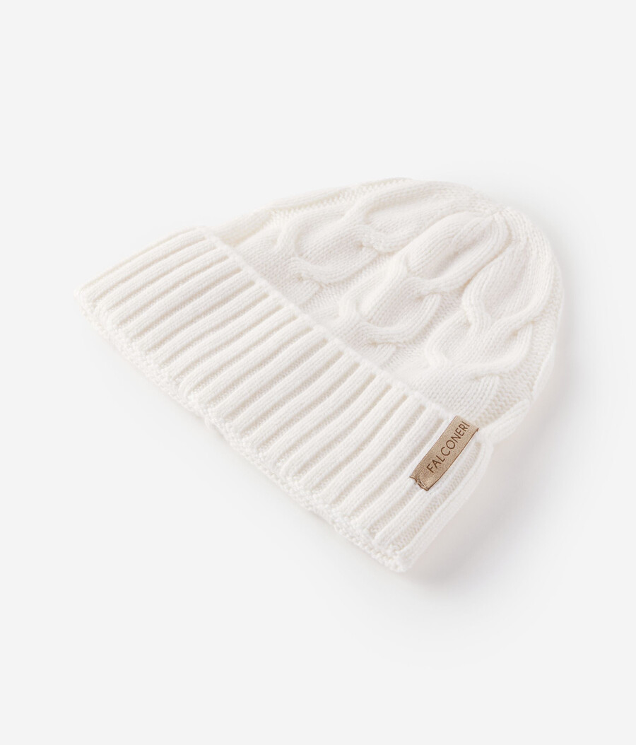 gorra con tejido de cachemira ultrasuave