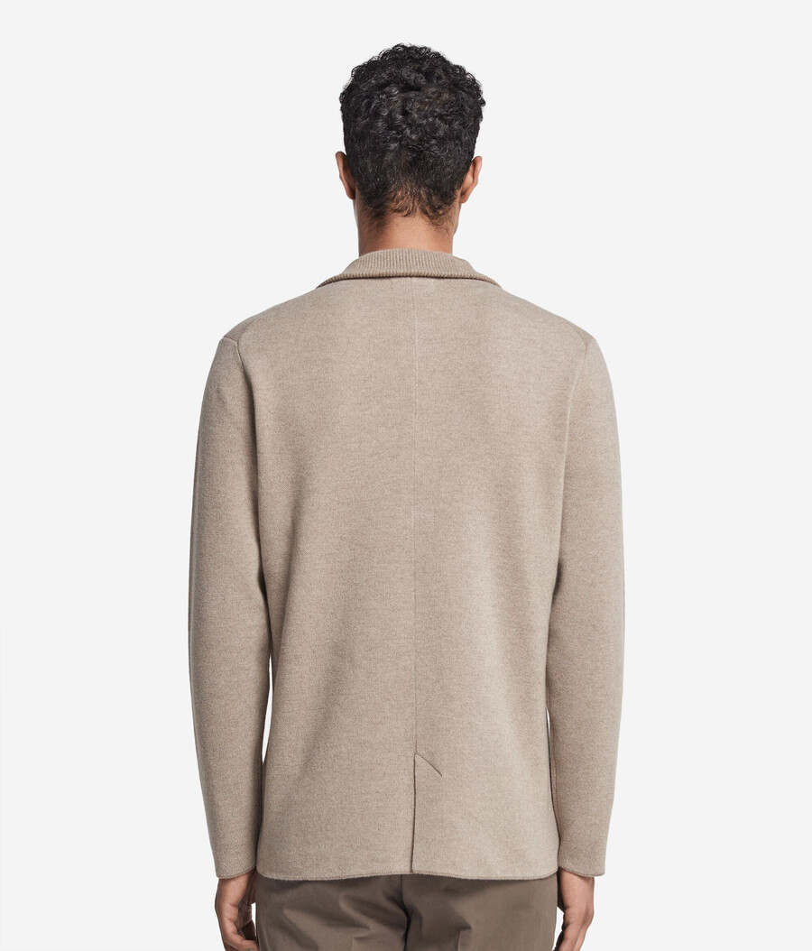 chaqueta de tweed