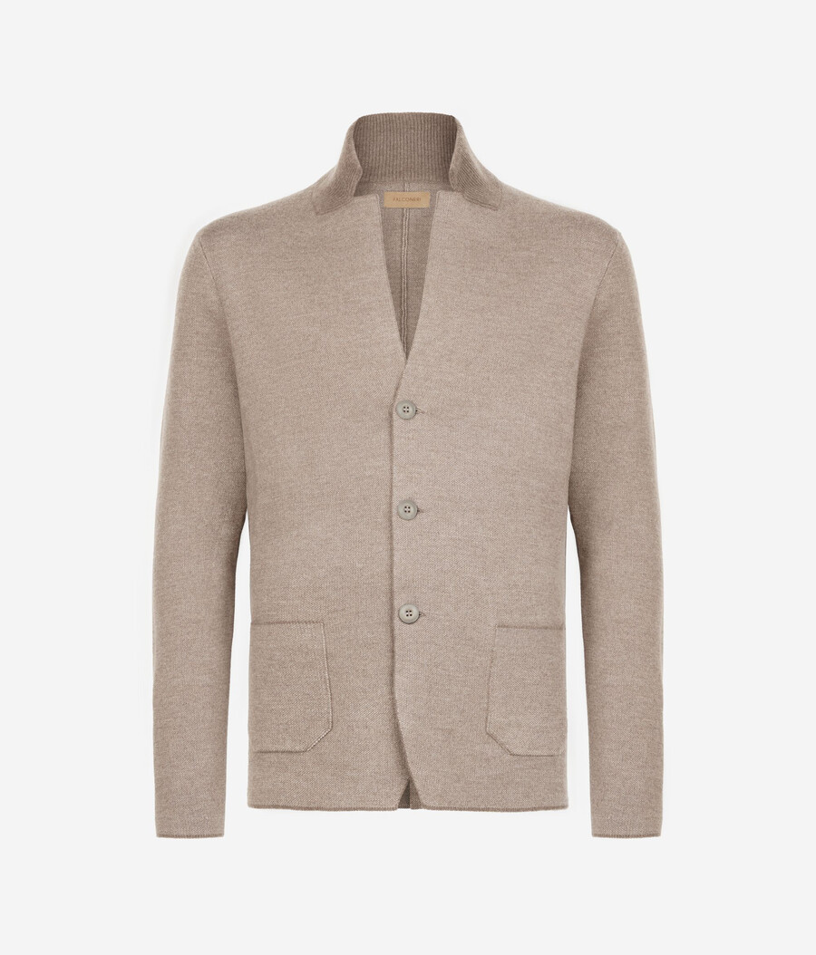 chaqueta de tweed