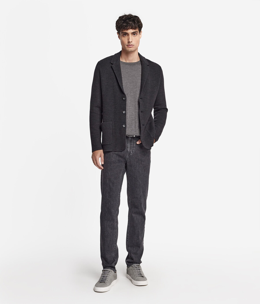 chaqueta de piqué