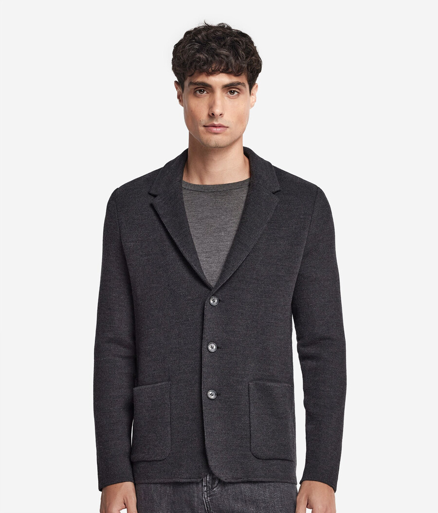 chaqueta de piqué