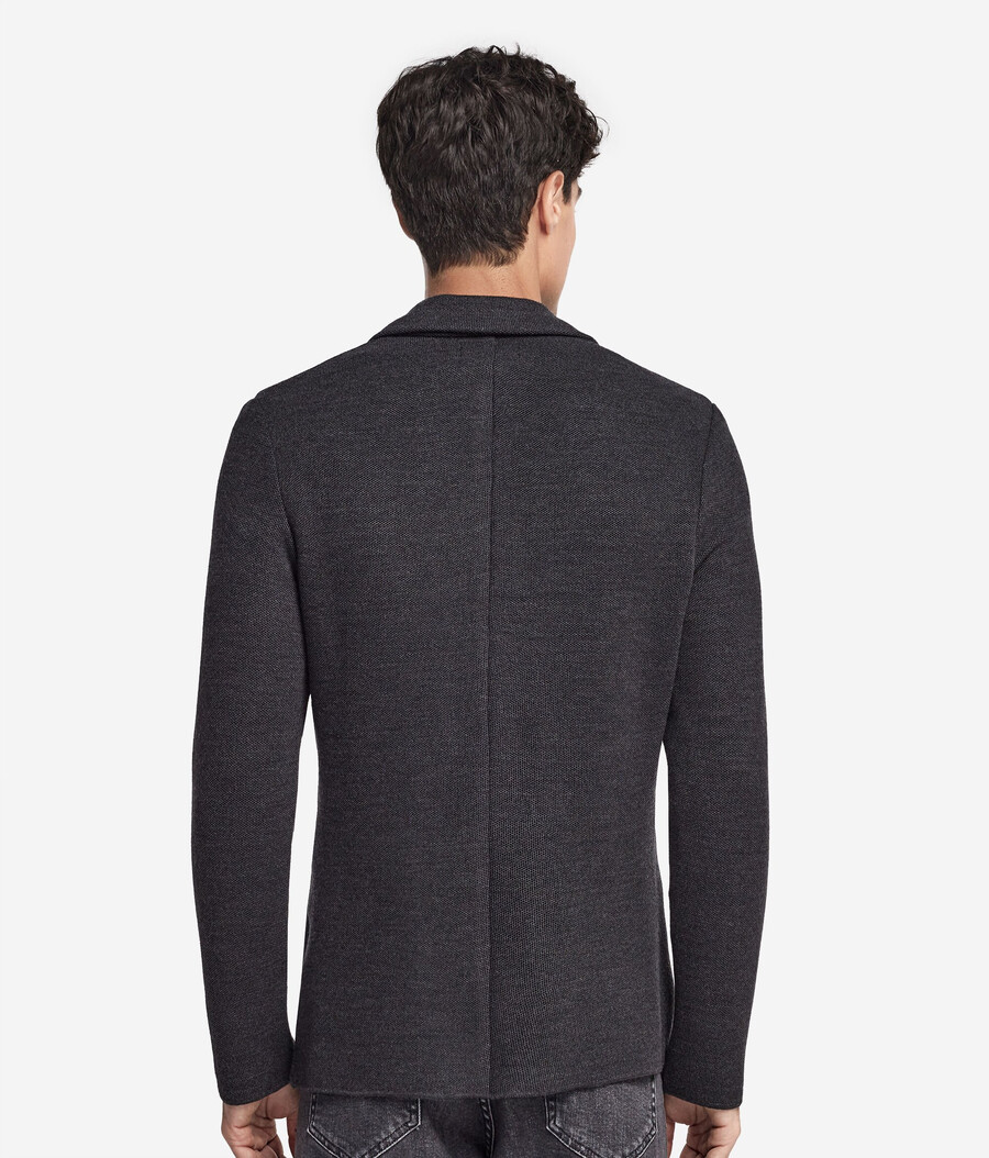 chaqueta de piqué
