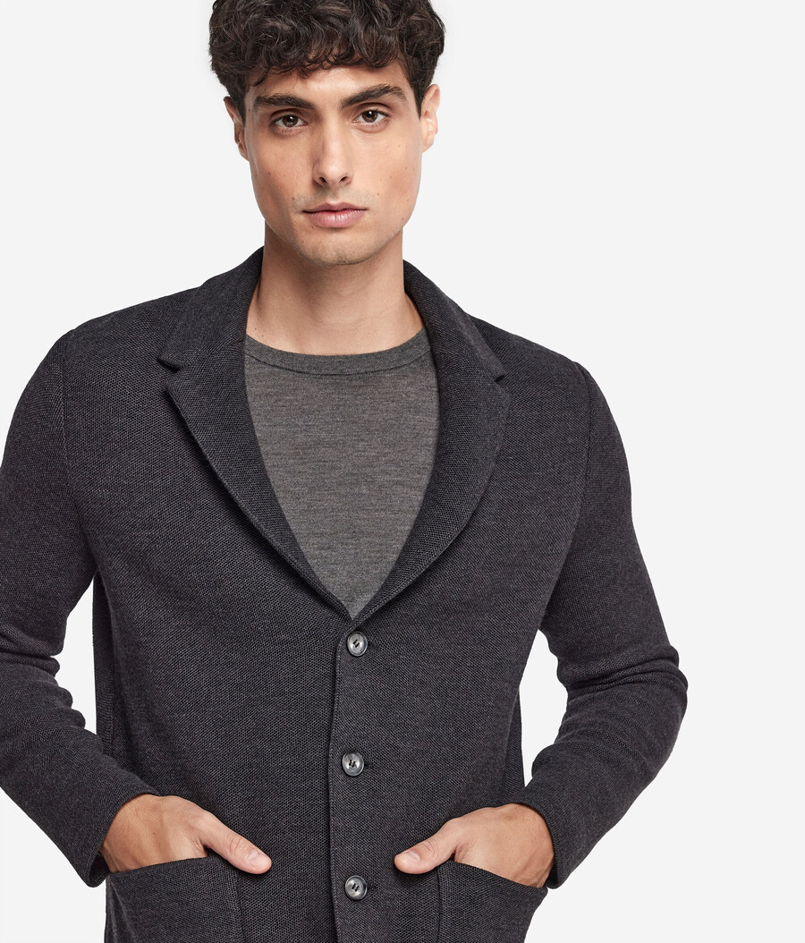 chaqueta de piqué