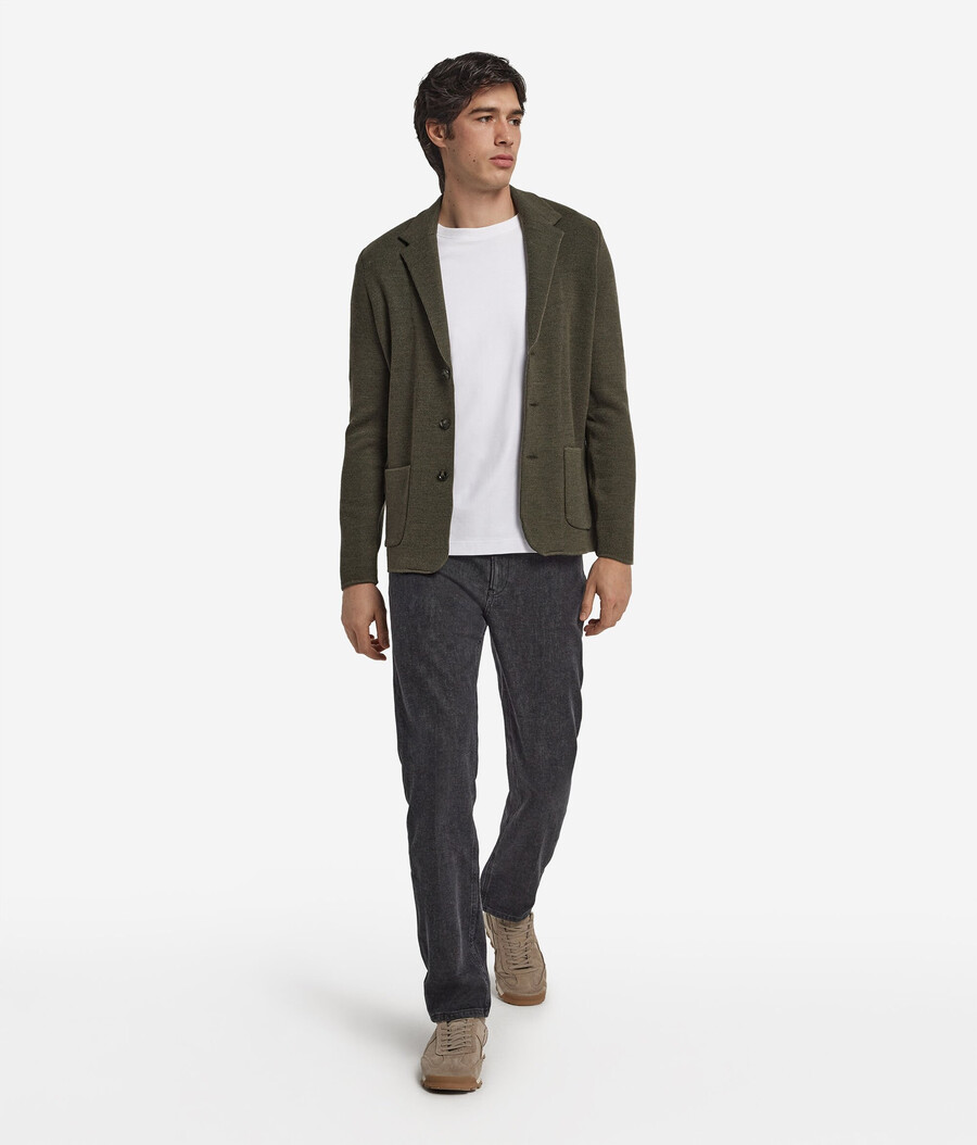 chaqueta de piqué