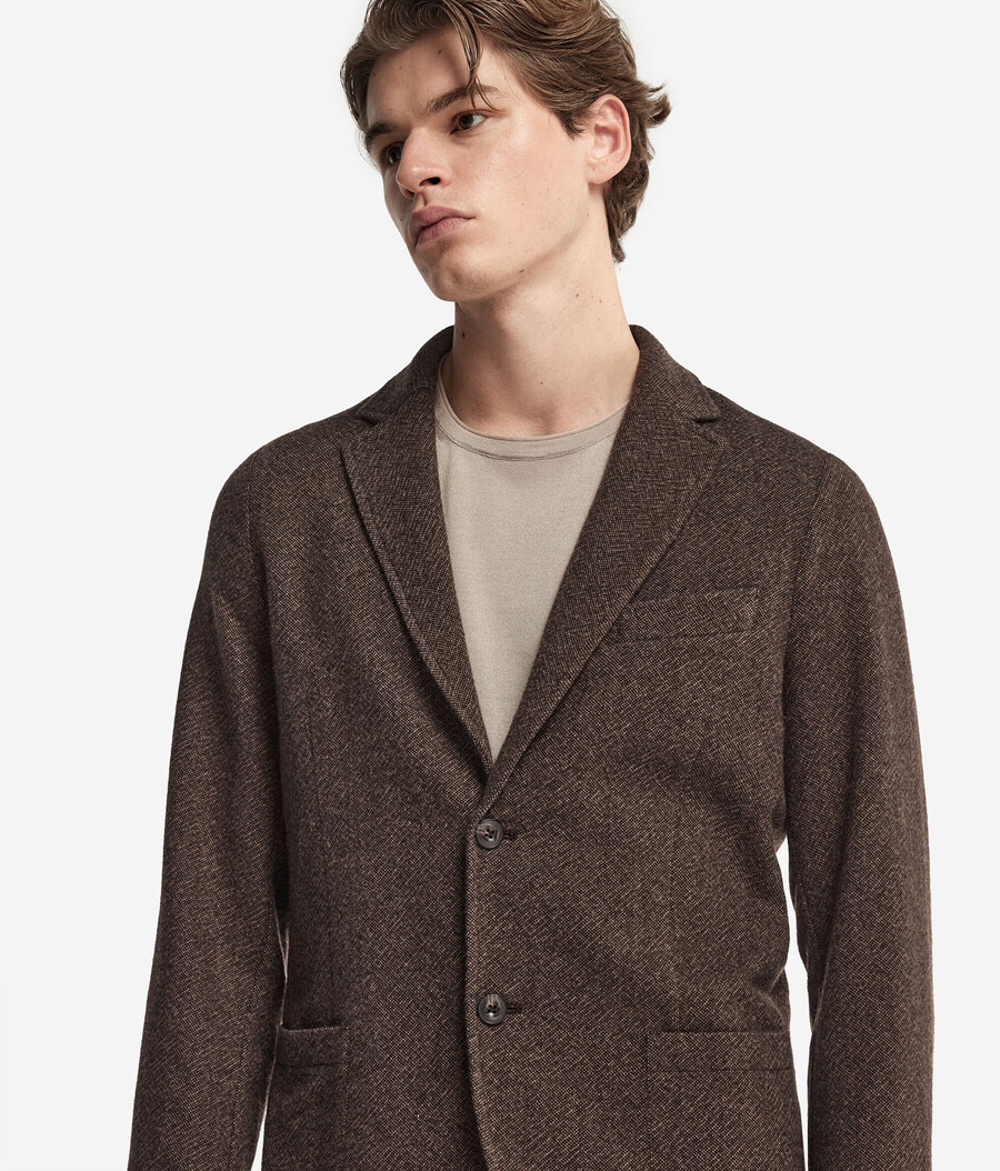 chaqueta de cachemira