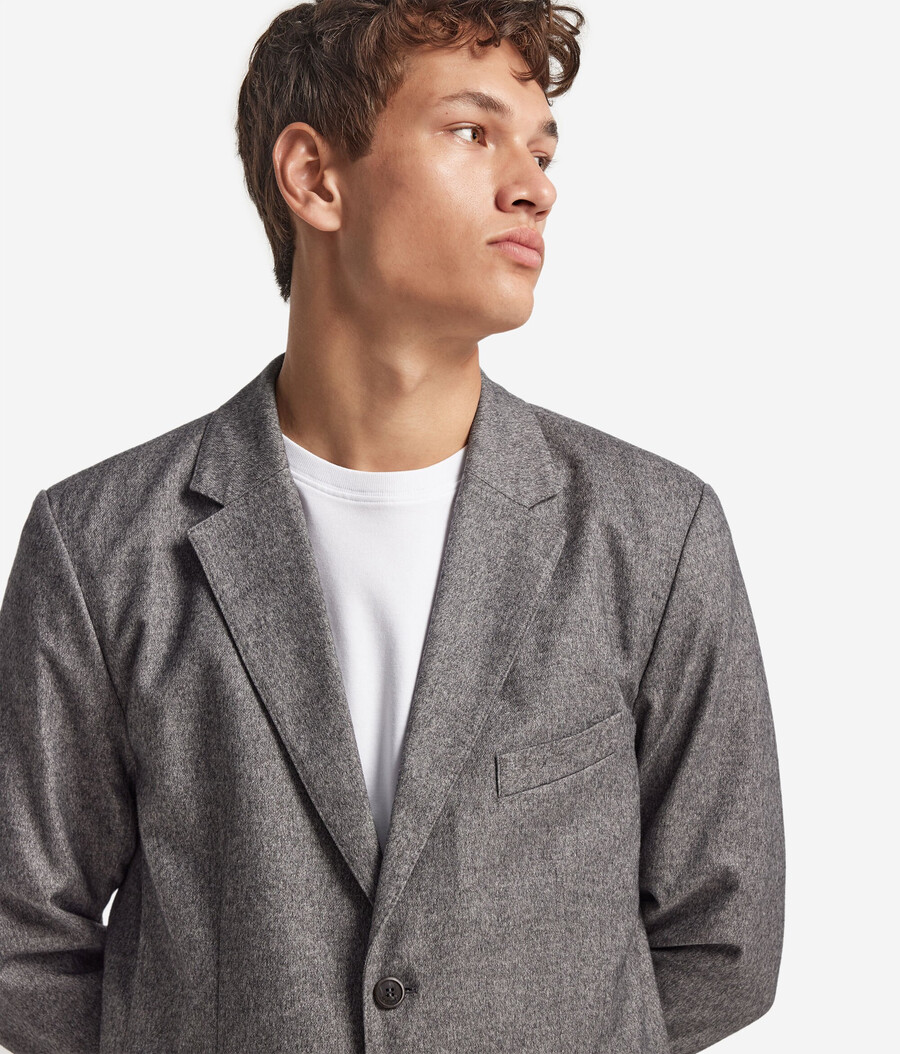 chaqueta de cachemira y seda