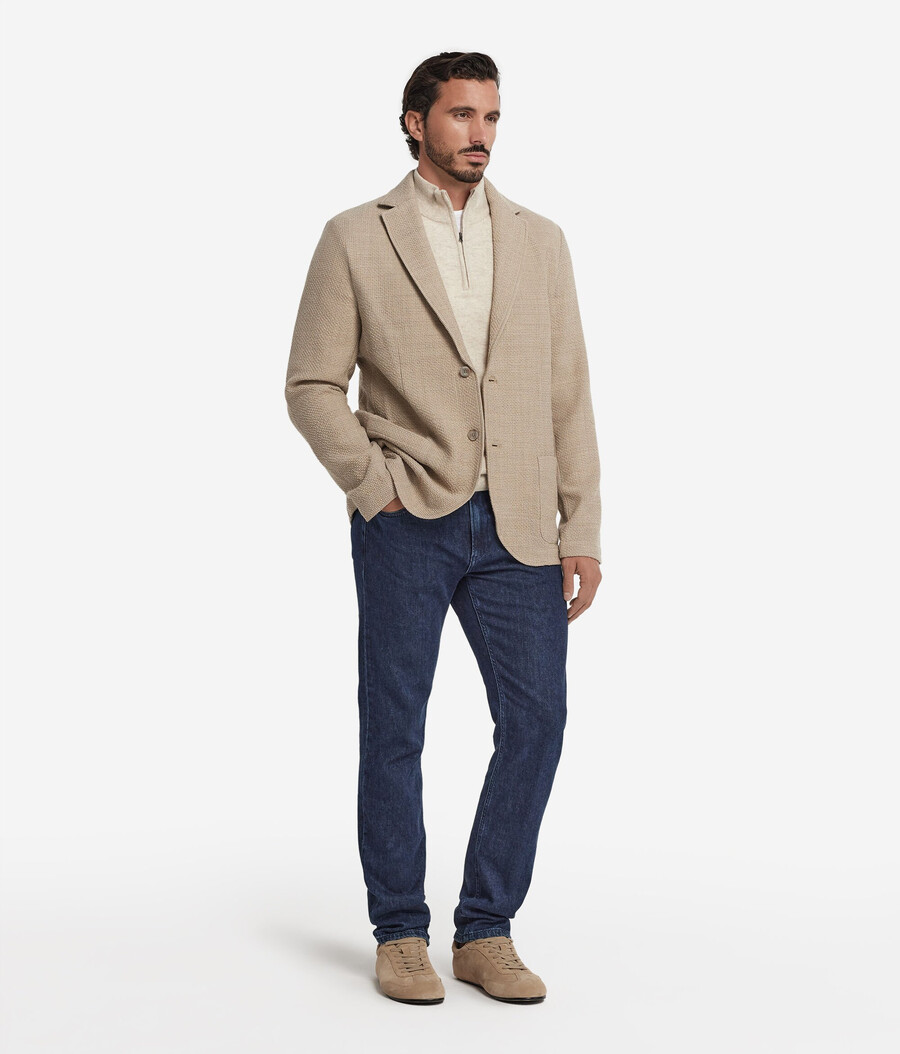 chaqueta mouliné