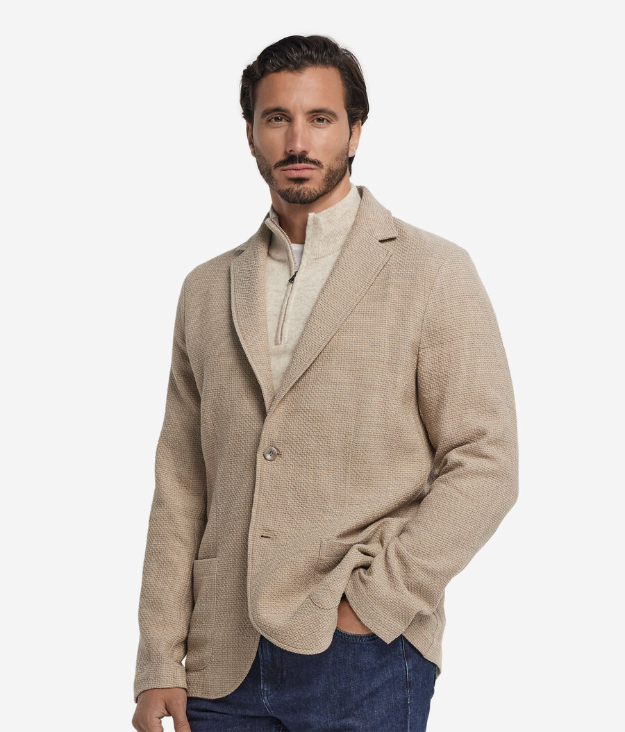 chaqueta mouliné
