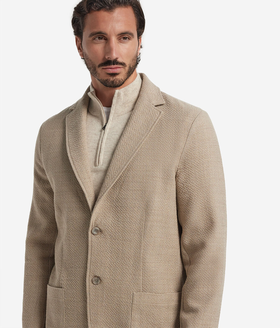chaqueta mouliné