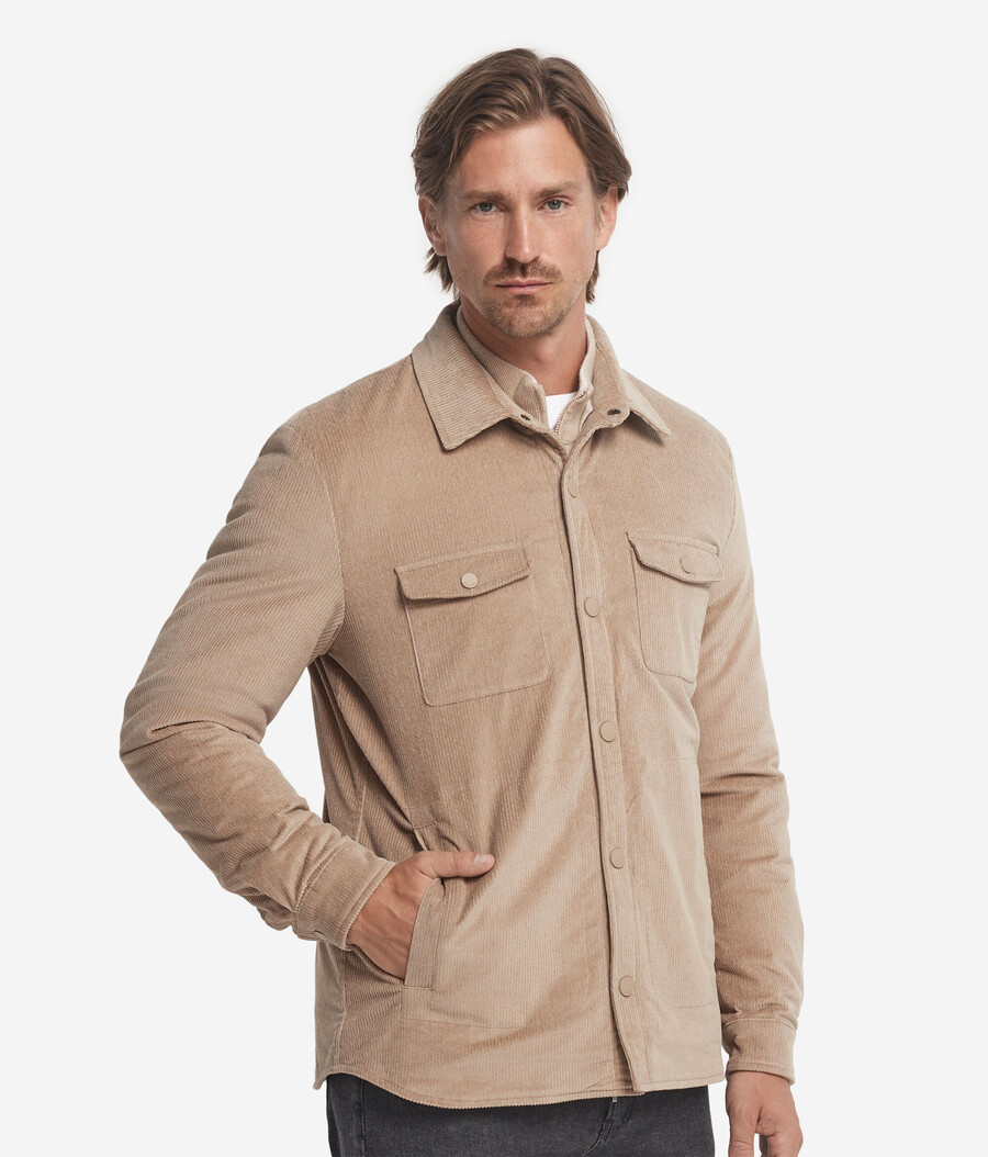 camisa de terciopelo de algodón