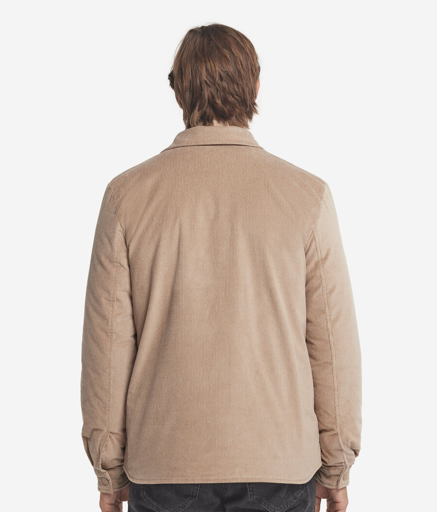 camisa de terciopelo de algodón