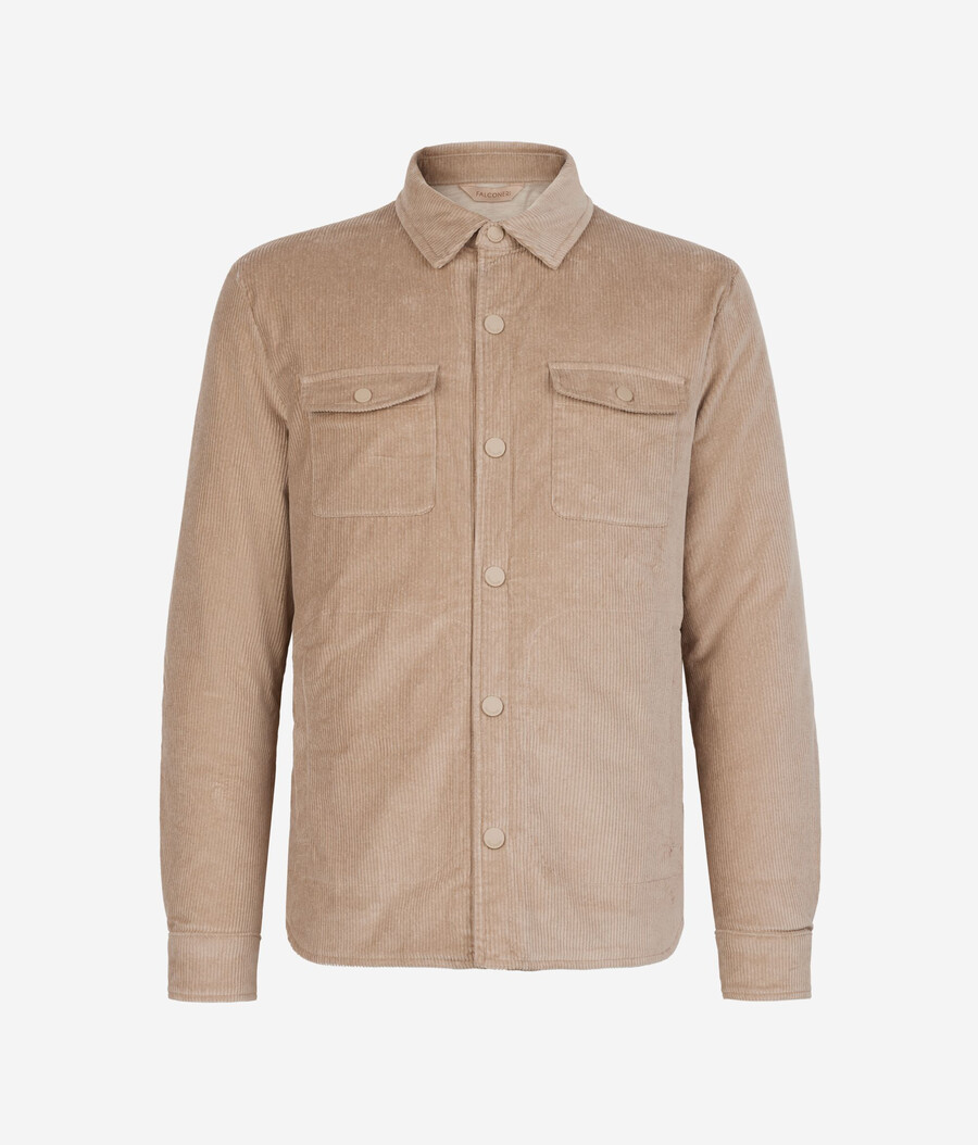 camisa de terciopelo de algodón