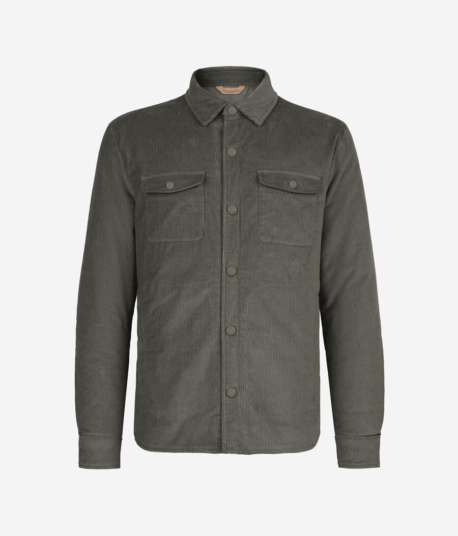 camisa de terciopelo de algodón
