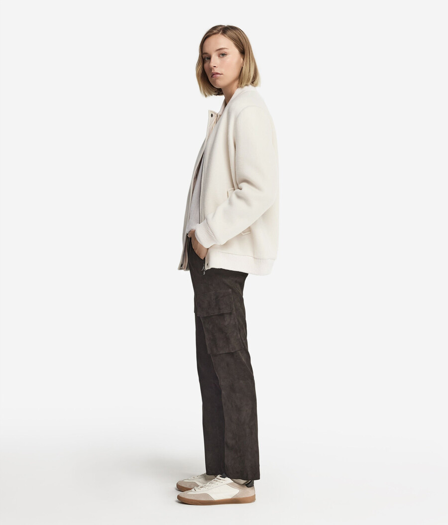 chaqueta bomber de cachemira
