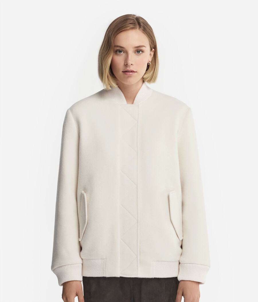 chaqueta bomber de cachemira
