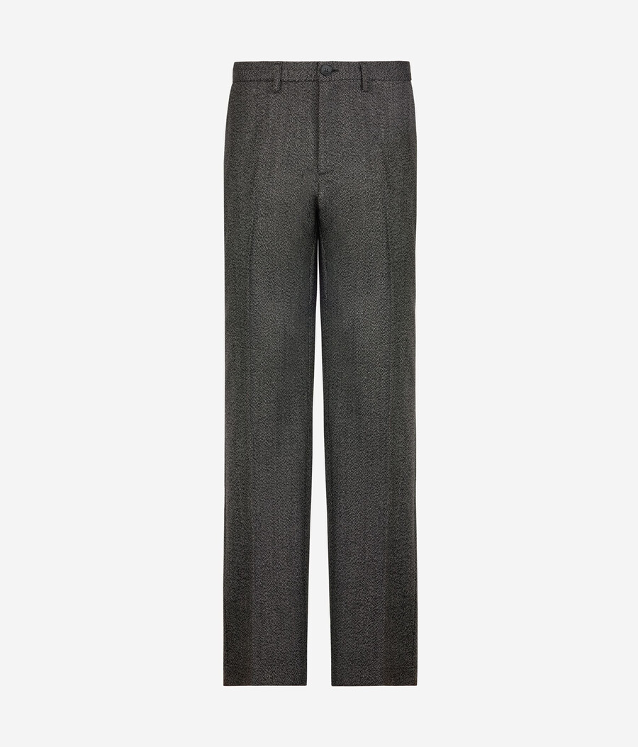 pantalones de lana de espiga