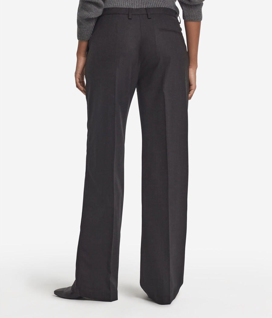 pantalones clásicos de lana