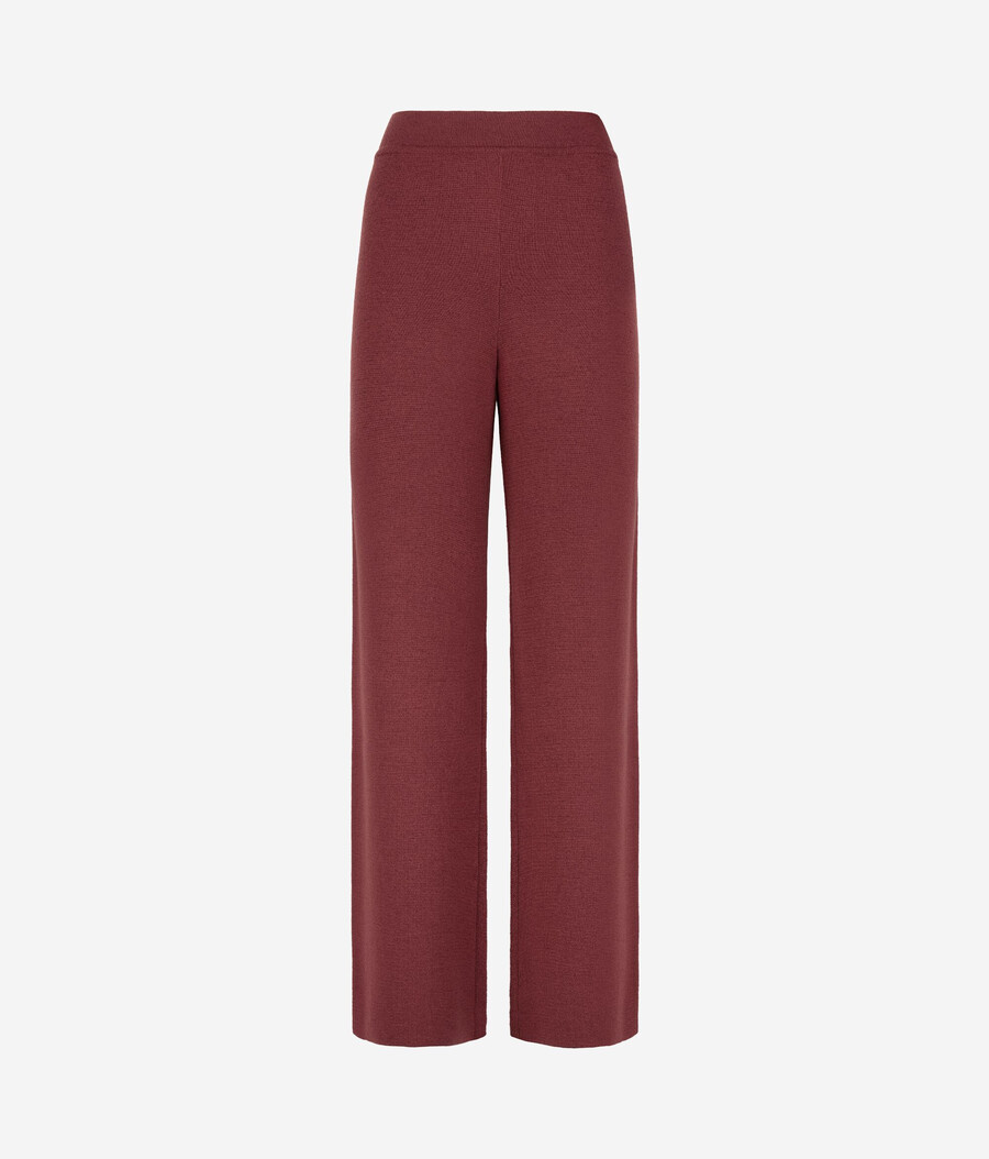 pantalones palazzo de lana lamé