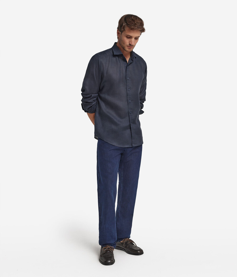 camisa de lino