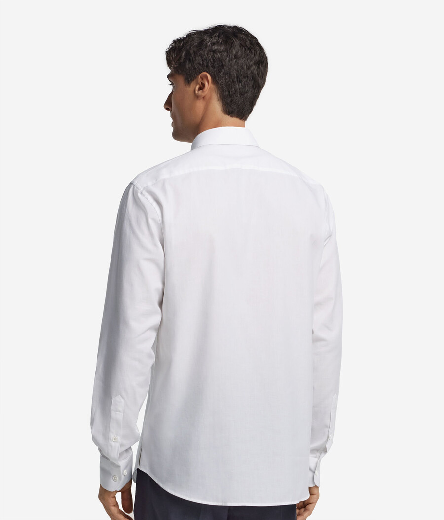 camisa de algodón y cachemira