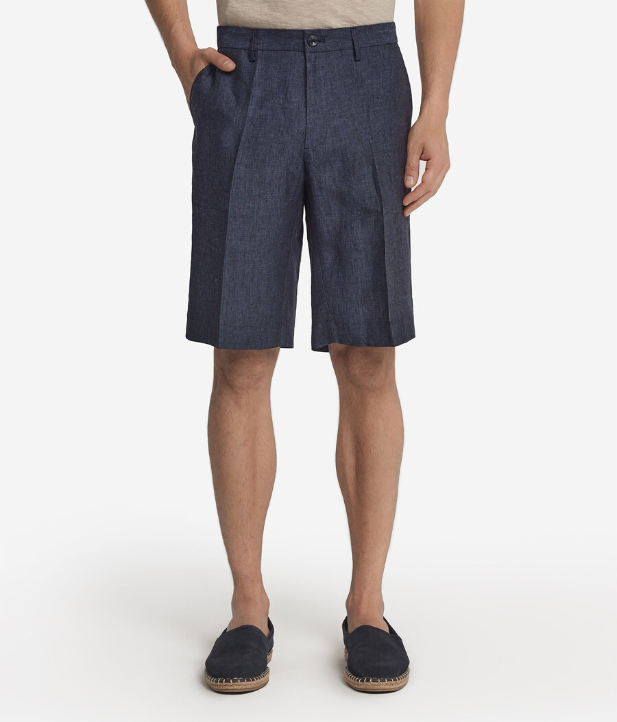 pantalones cortos de lino