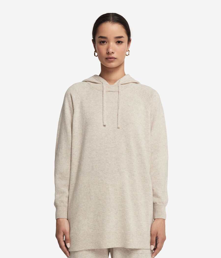 sudadera con capucha de cachemira ultrasuave