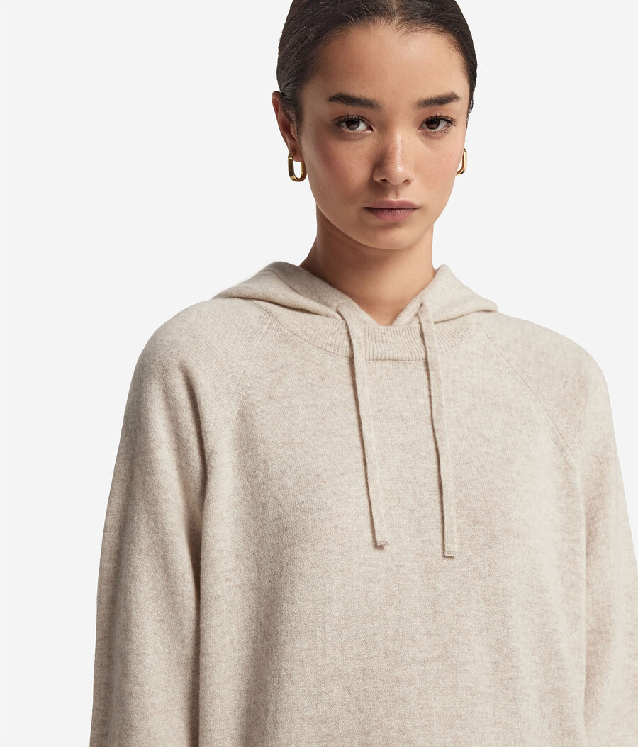 sudadera con capucha de cachemira ultrasuave