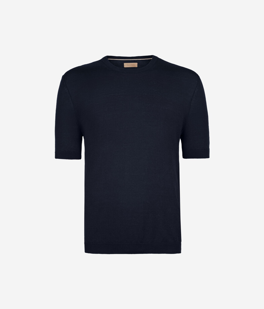camiseta de algodón y lino