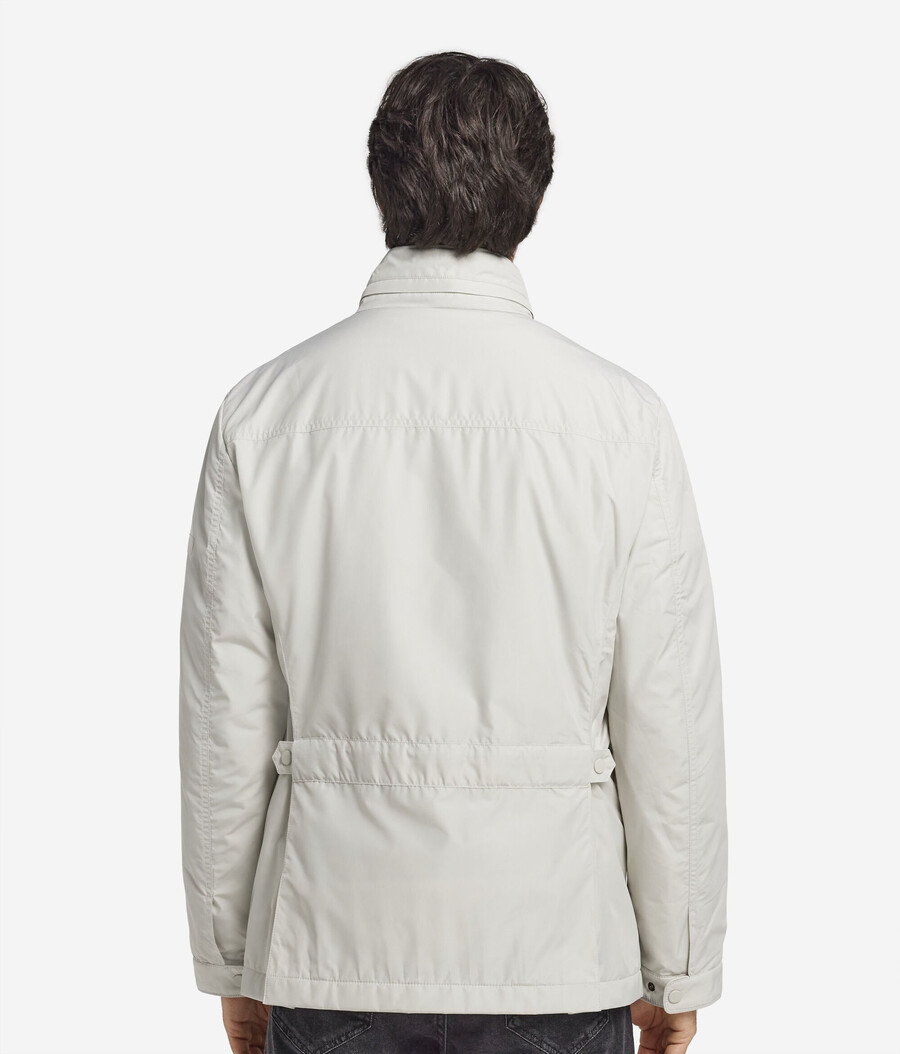 chaqueta safari de tejido técnico de cachemira