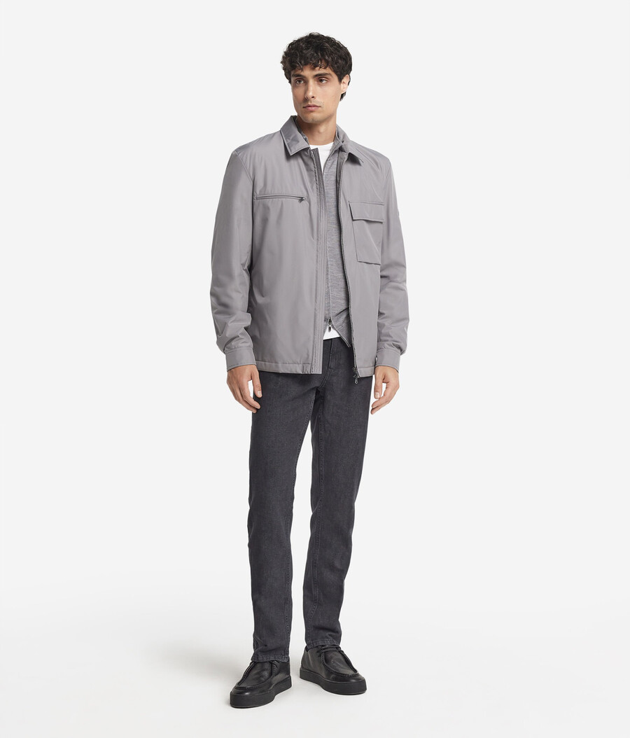sobrecamisa técnica con cremallera