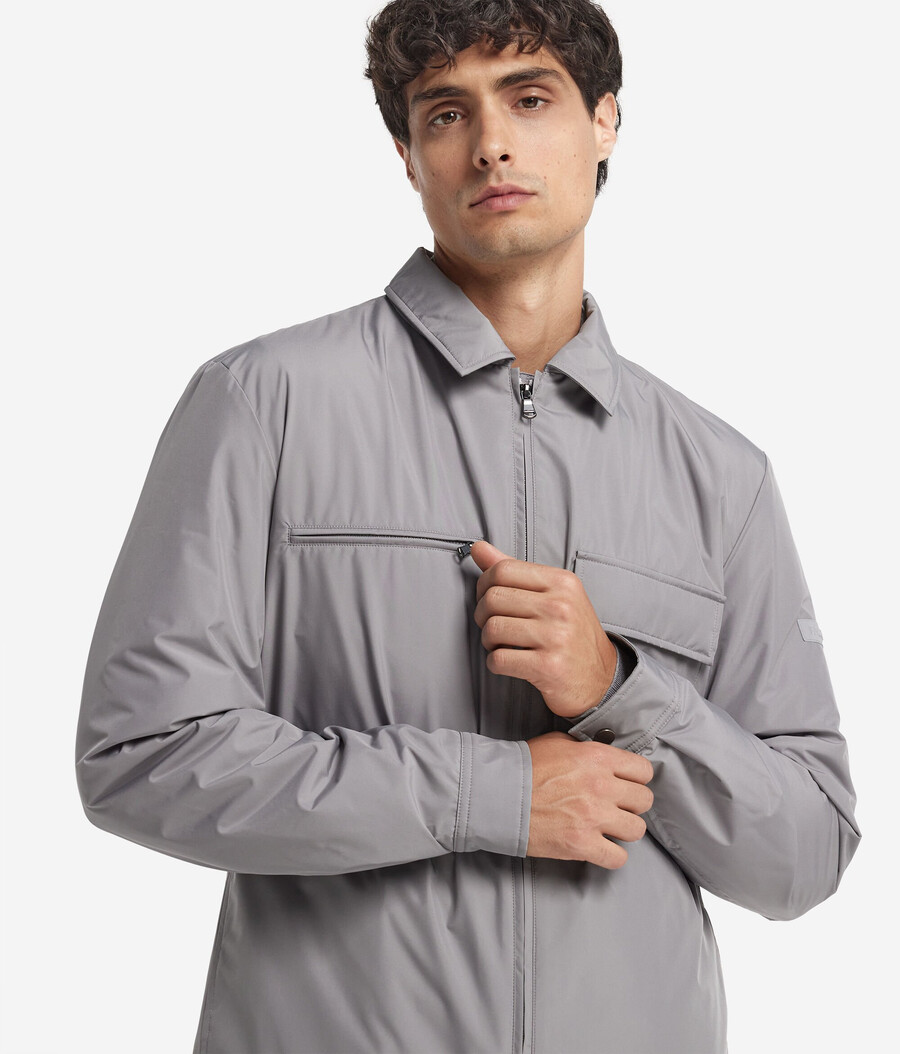 sobrecamisa técnica con cremallera