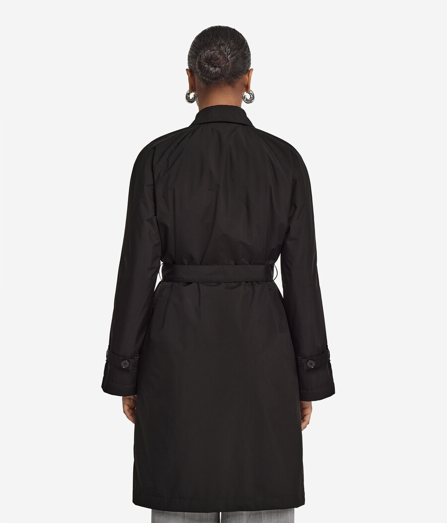 gabardina técnica larga