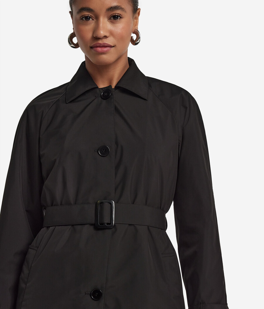 gabardina técnica larga